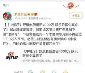 娱乐圈爆料限薪是真的吗,真相揭秘还是炒作？